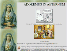 Tablet Screenshot of adoremus.se